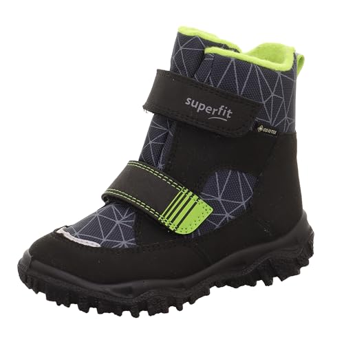 Superfit Jungen - Schuhe HUSKY Boot, Modern, SCHWARZ/HELLGRÜN 0020, 37 im Sale