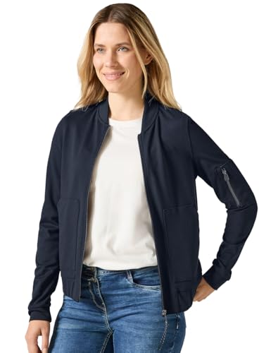 CECIL Damen B322089 Blouson-Jacke, Deep Petrol,  EU im Sale