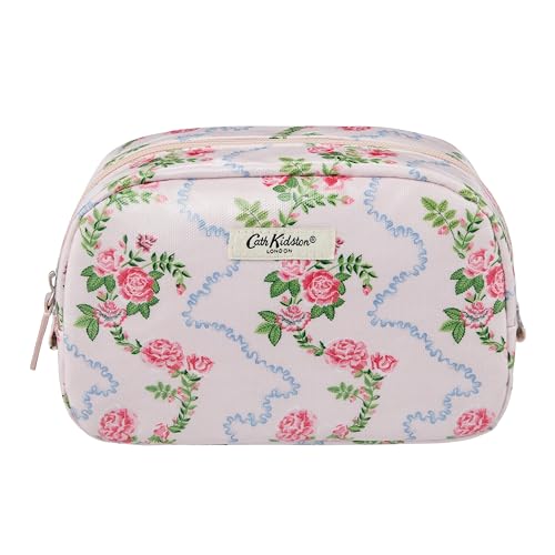 Cath Kidston Kulturbeutel | Kosmetiktasche – Flutter Rose | Reisegröße & veganfreundlich | Kulturbeutel & Kosmetiktasche | Schönheitsgeschenk für Sie im Sale