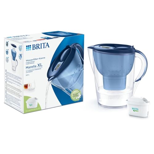 BRITA Karaffe mit Filter, mehrfarbig, einzigartig