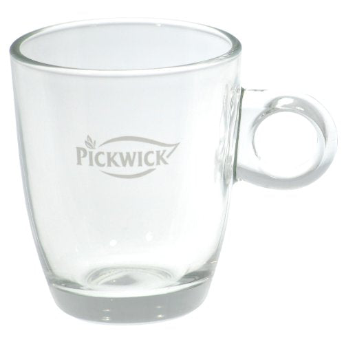 PICKWICK Tee Glas (klein) (140 ml), ideal auch für Pickwick TeePads für die Senseo