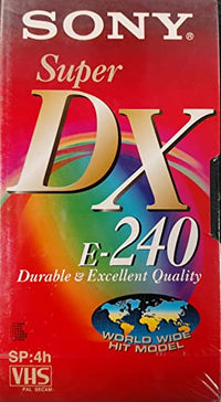 Thumbnail for Sony - VHS, DX Qualität, 240 Minuten Video-Kassette