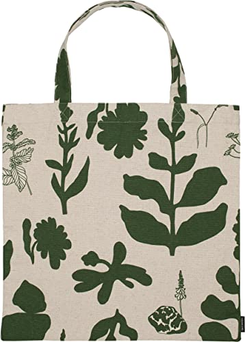 Marimekko - Tasche - Pienet Elokuun Varjot - Baumwolle/Leinen - Farbe: Green-Linen - x 43 cm im Sale