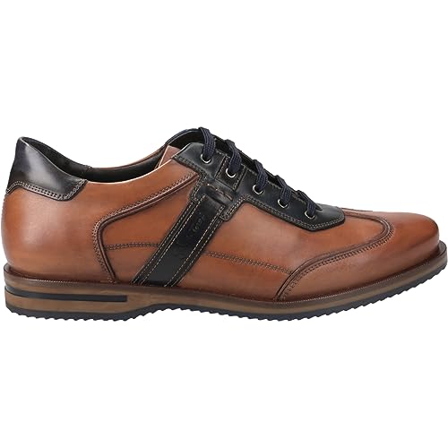 Galizio Torresi Schnürschuhe 314238 V19635, Glattleder, Braun, Herren EU 40 im Sale