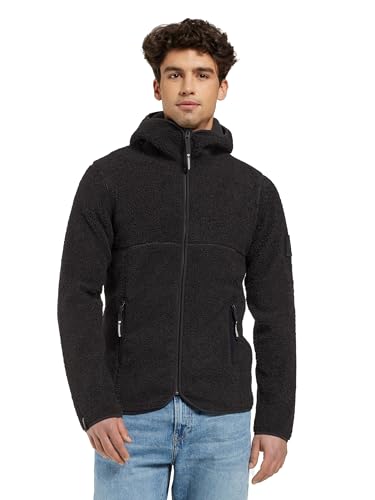 Didriksons Bror Full-zip 3 Oliv - Atmungsaktive warme Herren Fleecejacke, im Sale