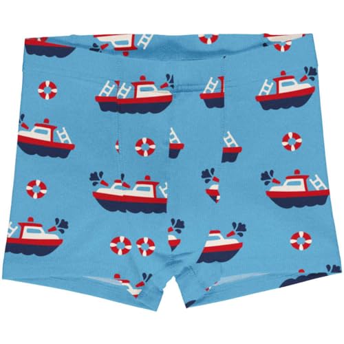 Maxomorra Boxer Shorts Fireboat, 122/128 im Sale