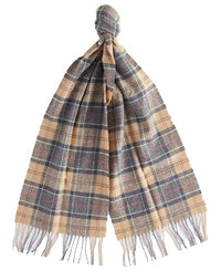 Thumbnail for Barbour Tartan Lambswool Scarf One Size Dress Tartan im Sale