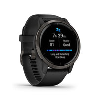 Thumbnail for Garmin Venu 2 – GPS-Fitness-Smartwatch mit ultrascharfem 1,3“ AMOLED-Touchdisplay, umfassenden und Gesundheitsfunktionen, über 25 vorinstallierte Sportarten, Garmin Music und Garmin Pay