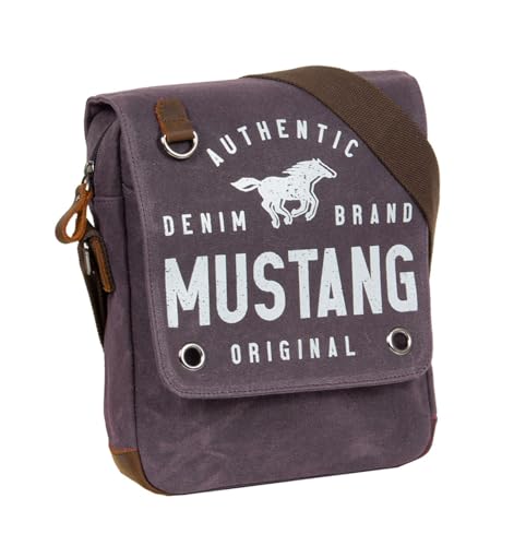 MUSTANG Houston Shoulderbag Flap Antracite im Sale