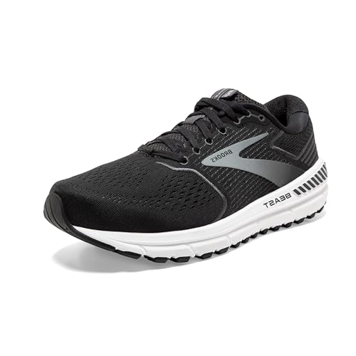 Brooks Herren Beast '20 Running Shoe, Black Ebony Grey, EU im Sale