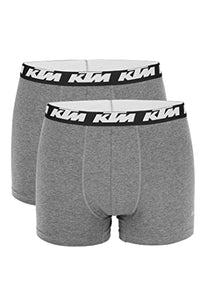 Thumbnail for KTM by Freegun Boxershorts für Herren Unterwäsche Pant Men´s Boxer 2 er Pack, Farbe:Dark Grey, Bekleidungsgröße: im Sale