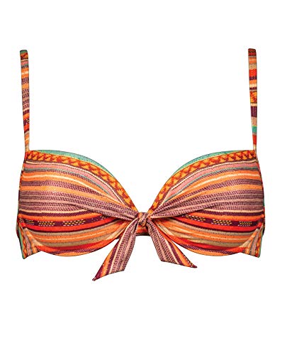 Watercult Bikini Oberteil mit Streifen Spice-marlet 40C im Sale