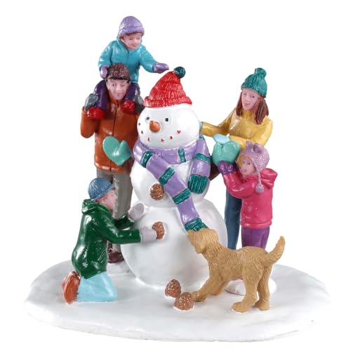 Lemax Christmas Village Snowman Teamwork - 03511 im Sale