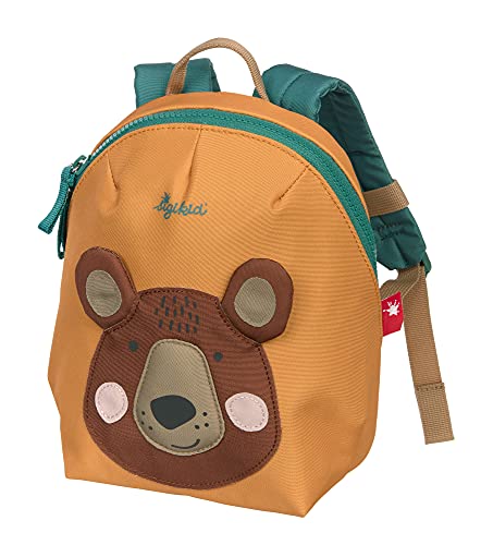 SIGIKID 24216 Mini Rucksack Drache Kinderrucksack für Krippe, Kita, Ausflüge empfohlen für Mädchen und Jungen ab 2 Jahren, Grün 24 cm im Sale