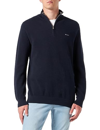 GANT Cotton Pique Halfzip im Sale