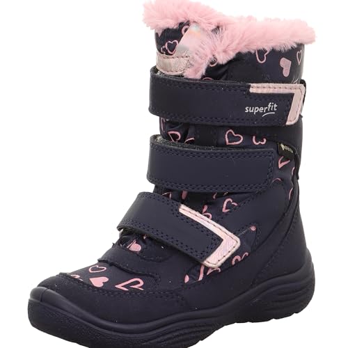 Superfit Mädchen - Schuhe CRYSTAL Boot, Modern, BLAU/ROSA 8020, 34 im Sale