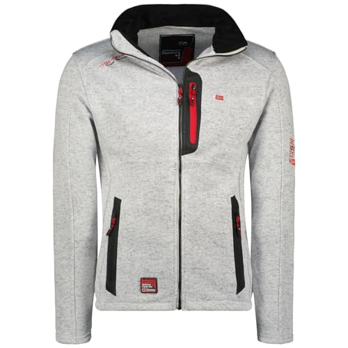 Geographical Norway Herren Trampoline Men Pullover, Dunkelgrau, Small im Sale