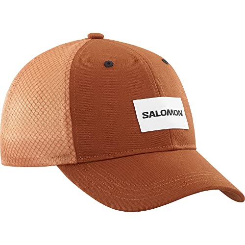 Salomon Trucker Mütze Unisex, mutiger Stil, Vielseitigkeit, Bequemlichkeit und Atmungsaktivität, Orange, L/ im Sale