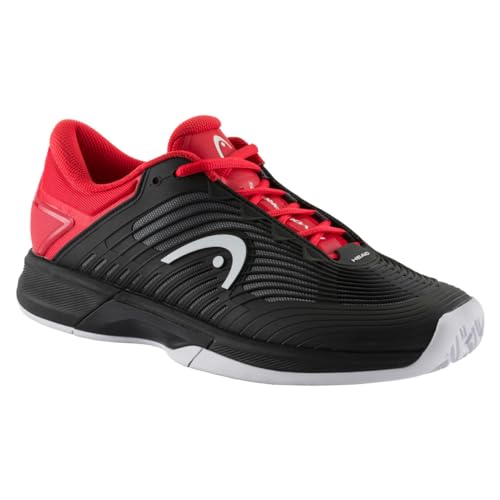 HEAD Revolt Pro 4.5 Clay Men Tennisschuhe, Schwarz/Rot im Sale