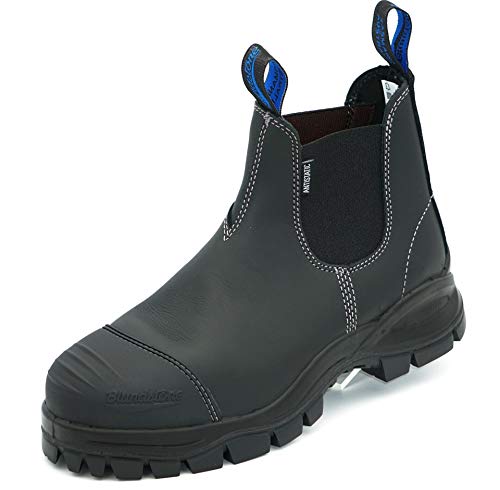 Blundstone Herren Werk- en veiligheidslaarzen Chelsea Boot, Black Platinum, EU im Sale