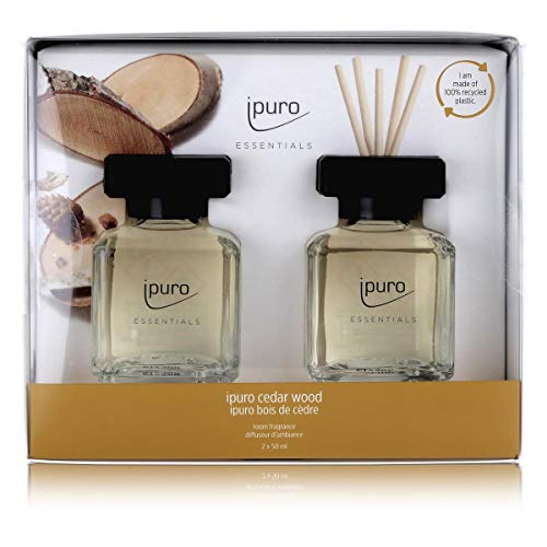 Geschenkset Essentials by ipuro Cedar Wood2x50ml Raumduft im Sale