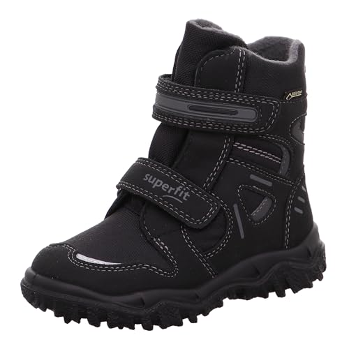 Superfit Jungen - Schuhe HUSKY Boot, Schneestiefel, SCHWARZ/GRAU 0600, 35 im Sale