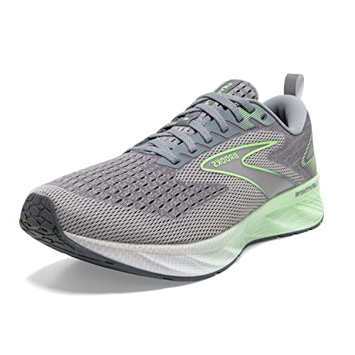 BROOKS Herren Levitate 6 Sneaker, Grau/Neongrün-Primer, 41 EU im Sale