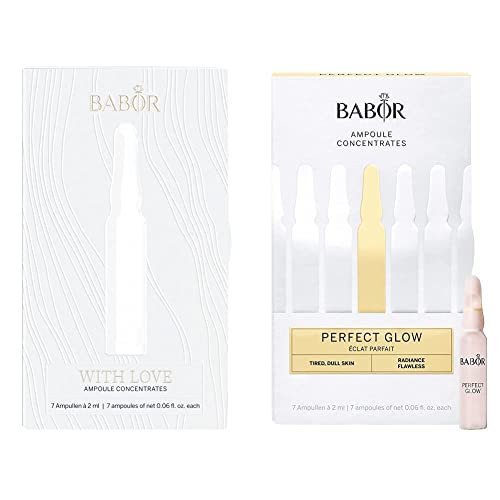 Babor Geschenkset mit verschiedenen Serum Ampullen, Für Feuchtigkeit, 7 x 2 ml & Perfect Glow, Serum Ampullen für das Gesicht, Mit Glow Pigmenten für einen strahlenden Teint, 7 x 2 ml im Sale