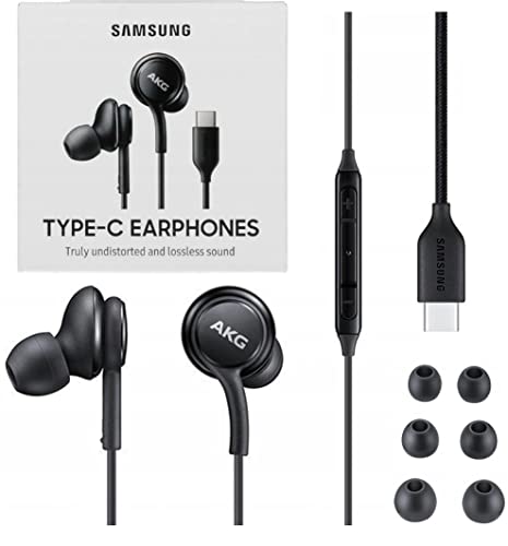 Samsung EO-IC100 USB-Typ-C-Kopfhörer, Sound von AKG, Schwarz