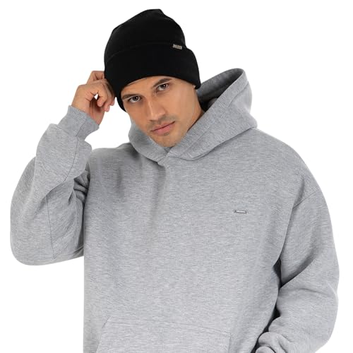 SMILODOX Wintermütze Beanie Arctic, Unisex Weiche Mütze für Sport, Fitness, Training & Freizeit, Dehnbarer Stoff Laufmütze für warmen Winter, Ohrenwärmer Strickmütze im Sale