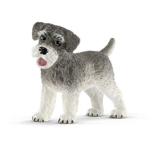 schleich 13892 Zwergschnauzer, für Kinder ab 3+ Jahren, FARM WORLD - Spielfigur im Sale