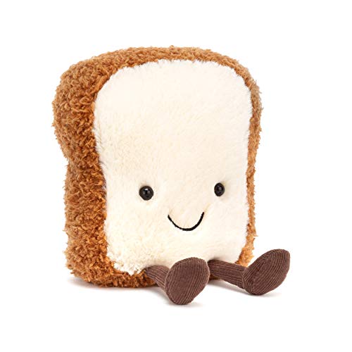 Peluche Amuseable Toast Small - L: 5 cm x l : 9 cm x H: 16 cm