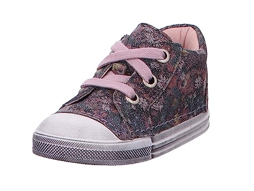 Däumling Jungen Mädchen Emsi Sneaker, Fleurs Argento, 20 EU im Sale