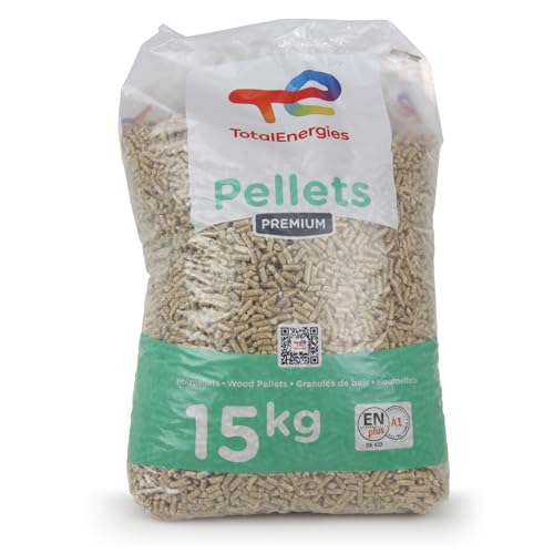 15 kg Original TOTAL Energies Holzpellets Heizpellets EN Plus A1