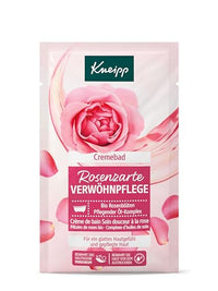 Thumbnail for Kneipp Cremebad Rosenzarte Verwöhnpflege - Badezusatz mit hochwertigem Extrakt aus Bio Rosenblüten und einem pflegendem Öl-Komplex - Schenkt ein glattes Hautgefühl und pflegt die Haut - 50ml