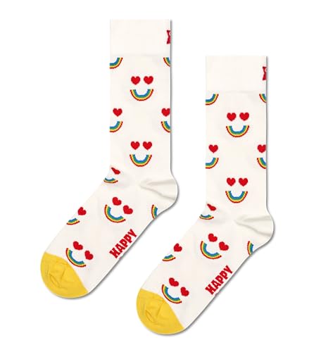 Happy Socks Unisex Happy Rainbow Sock, 36-40 im Sale