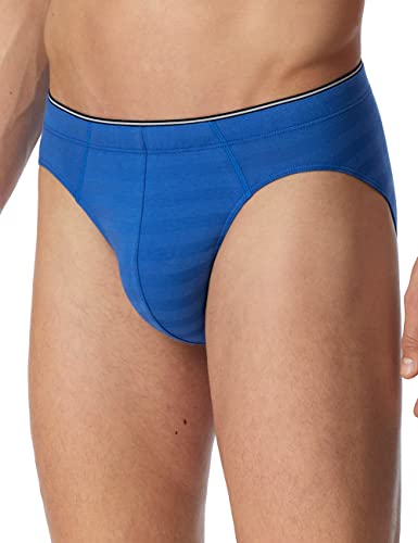 Schiesser Herren Supermini Slip, Mittelblau I, 5 im Sale