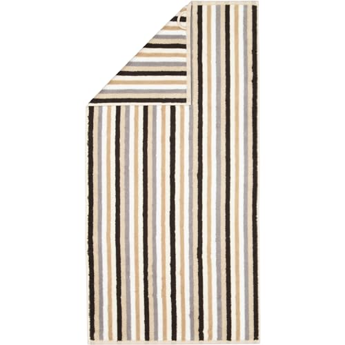 Cawö Home Handtücher Shades Streifen 6235 Sand - 33 Handtuch 50x100 cm im Sale