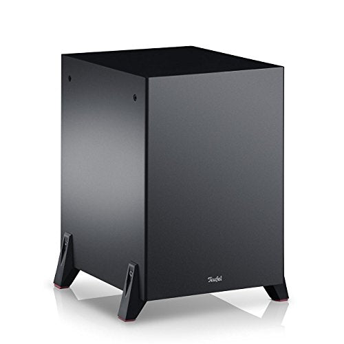 Teufel T 10 Subwoofer Aktiv-Subwoofer der High End-Klasse, als Frontfire- oder Downfire-Subwoofer Musik Heimkino Schwarz im Sale