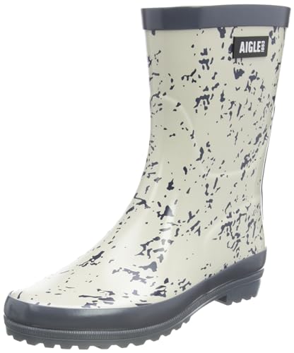 Aigle Damen Eliosa Bott Pt Gummistiefel, Print Snow, EU im Sale