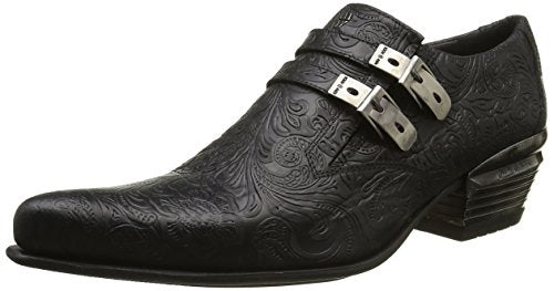 New Rock Herren 2246 S24 Mokassin, Schwarz, EU im Sale