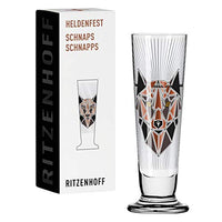 Thumbnail for RITZENHOFF 1068249 Schnaps-Glas ml – Serie Heldenfest, Motiv Nr. 8 – Tierwesen – rund, mehrfarbig – Made in Germany im Sale