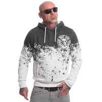 Thumbnail for Yakuza Herren Splash Allover Kapuzenpullover, Weiß, 4 im Sale