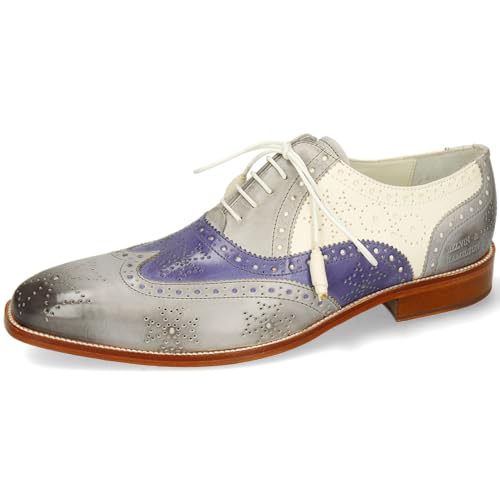 Melvin & Hamilton Oxford Schuhe Herren Jeff 28 Blau 42 im Sale