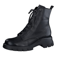 Thumbnail for Paul Green Damen SUPER Soft Schnürboots, Frauen Ankle Boots,reißverschluss,Booties,halbstiefel,Kurzstiefel,Schwarz (Black),39 EU / 6 UK im Sale