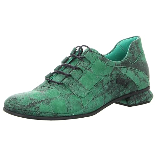 Simen Damen Schnürschuhe grün Gr. 37 im Sale