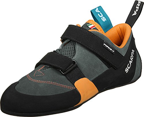 Scarpa Herren Force V Kletterschuhe, Mangrove-Papaya FF, 39 EU im Sale