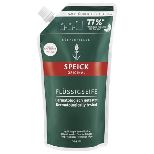 Speick Original Flüssigseife, Nachfüllbeutel, 600ml (1) im Sale