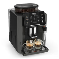 Thumbnail for Krups Sensation Kaffeevollautomat, Milchschaumdüse, 5 Getränke, Filterkaffee-Funktion, 2-Tassen-Funktion, Kaffeemaschine, Schwarz, EA910810