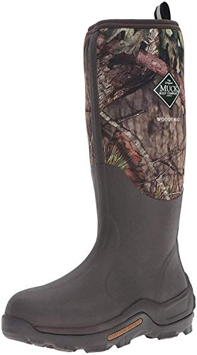 Muck Boots Herren Woody Max (New Camo) Regenstiefel, Brown Mossy Oak Camo, 37